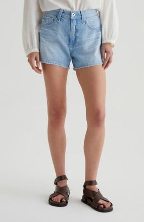 AG - Adriano Goldschmied Halle High Waist Relaxed Denim Shorts in Sunrise at Nordstrom Rack, Size 24