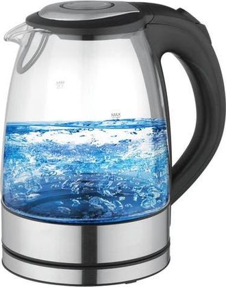 Better Chef 1.7 L Cordless Electric Glass and Stainless Steel Tea Kettle in Silver at Nordstrom