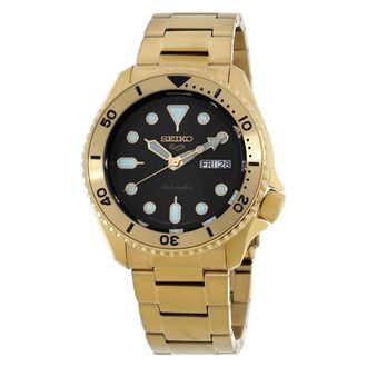 Seiko 5 Sports Automatic Black Dial Mens Watch SRPK18