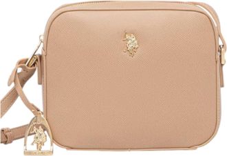 U.S.Polo Association Jones Crossbody Bag Beige
