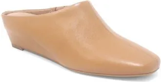 Gentle Souls Carmena Wedge Mule in Camel Leather at Nordstrom, Size 9.5