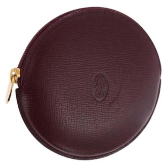 Cartier Portamonete Pre-owned - - Pre-owned - Donna - Rosso - ONE SIZE
