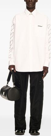 Off-white Pure Katoenen Elegante Overhemd