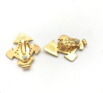 Chanel Coco Mark Womens Earrings (Pre-Owned)