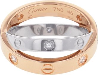 Cartier Pink Gold Pink Gold (18K) Band Ring (Pre-Owned)