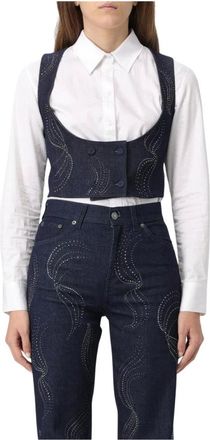 Dondup Donna, Giacche, Blu, S, new