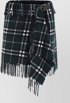 Burberry cashmere wool mini skirt