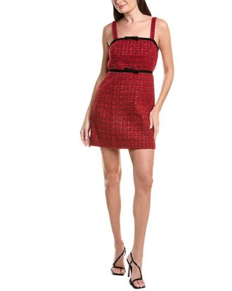 Adrianna Papell Tweed Mini Dress