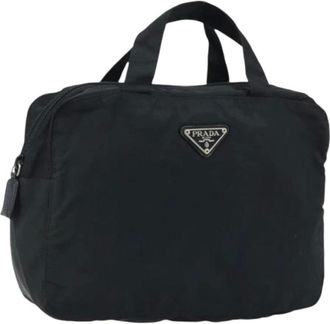Prada Pre-owned Handbags, female, Black, Size: ONE SIZE Pre-owned Vintage Hand Bag