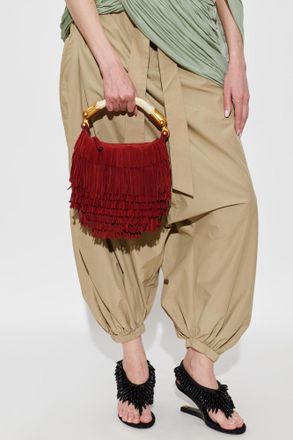 Balmain &Eacute;b&egrave;ne Mini Bag, Womens, Red