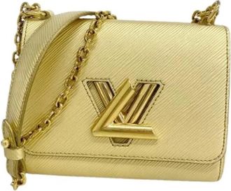 Louis Vuitton Pre-owned Vintage Schoudertas - Dames - Vintage Schoudertas - Geel - ONE Size - Leer - Vintage