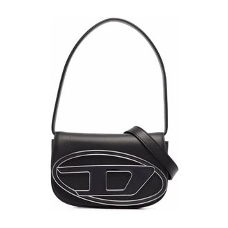 Diesel Shoulder Bags, female, Black, Size: ONE SIZE 1dr Shoulder Bag