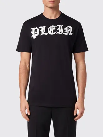 Philipp Plein T-shirt Gothic in cotone con stampa grafica e logo a contrasto