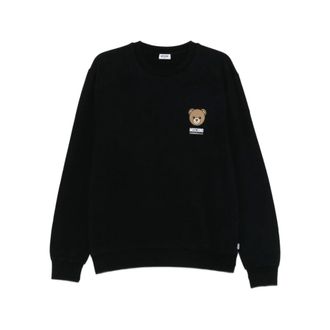Moschino Sweatshirts, male, Black, Size: XS Sweatshirt Moschino