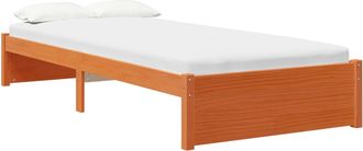 vidaXL Estructura De Cama Pino Macizo Vidaxl