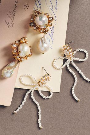 Christie Nicolaides Amalita Pearl Earrings