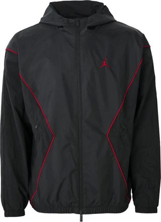 Nike Jordan logo-embroidered jacket - Black