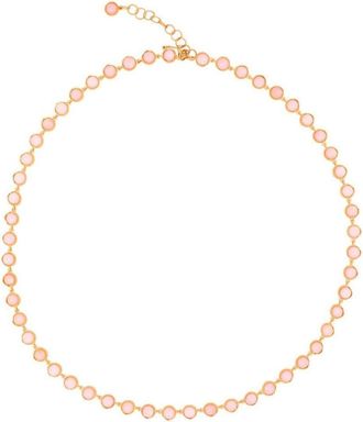 Irene Neuwirth 18kt rose gold Classic opal necklace - women - 18kt Rose Gold/Pink Opal - One Size