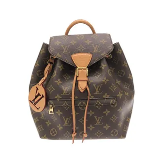 Louis Vuitton Brown Coated Canvas Backpack (Pre-Owned)