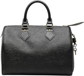 Louis Vuitton Pre-owned Speedy 25 Epi Handtas - Dames - Vintage Handtas - Zwart - ONE Size - Leer - Vintage