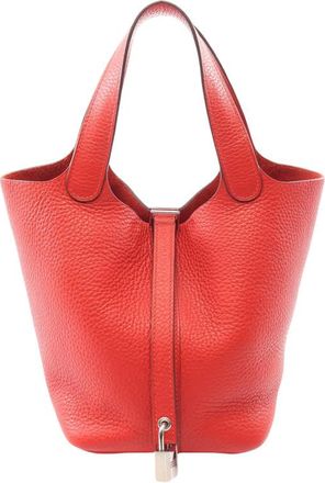 Herm&egrave;s Pre-owned Hermes Clemence Picotin Lock 18 Ladies EFHVAMVHP1LD9RD9