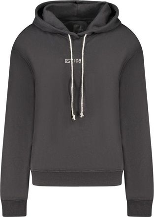 Guess Zwarte Katoenen Dames Sweatshirt