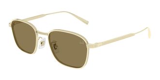 Dunhill DU0103S 001 Mens Sunglasses Gold Size 51