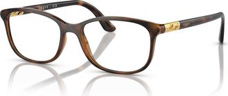 Vogue Eyewear 53mm Rectangle optical glasses in Brown at Nordstrom