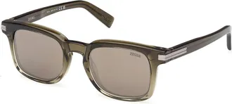Ermenegildo Zegna EZ0230 98L Mens Sunglasses Green Size 50