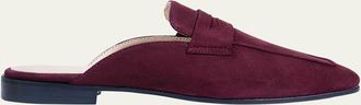 Sophique Riviera Suede Loafer Mules