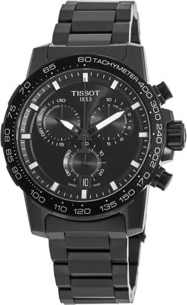 Tissot Supersport Chrono Black Dial Stainless Steel Mens Watch T125.617.33.051.00