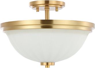 Safavieh Okami 2-Light 13.25In Flush Mount