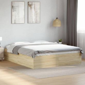 vidaXL Giroletto Rovere Sonoma 150x200 cm in Legno Multistrato - Vidaxl