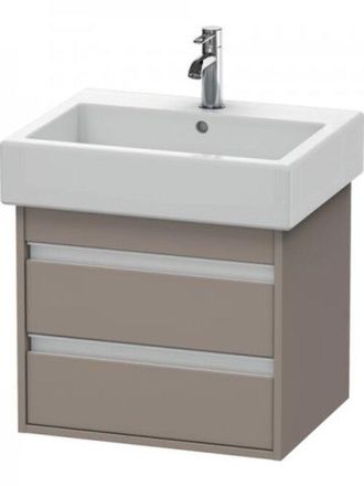 Duravit Duravit - Ketho Neceser De Pared 6636, 2 Cajones, 550mm, Para Vero