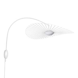 PETITE FRITURE Swivel wall light Vertigo - White - Three-ply glass - Designer Constance Guisset