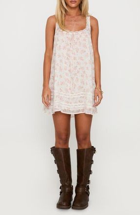 Princess Polly Alanah Floral Print Minidress at Nordstrom, Size 12