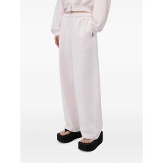 Alexander Wang Cotton Relaxed-Fit Sweatpants - Pink