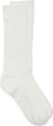 Nordstrom Slouch Dress Socks in Ivory Tofu at Nordstrom, Size 9