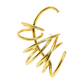 Panconesi Orbit Oor manchet - unisex - Oorbellen - Geel - ONE Size - Accessoires