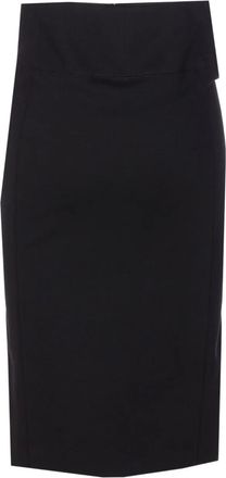 Patrizia Pepe Gonna con zip - Nero