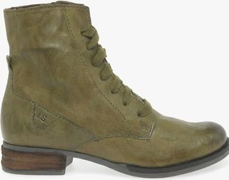 Josef Seibel Womens Josef Seibel SANJA 01 Womens Boots Olive - Green - Size: 6.5