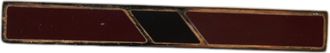Dolce & Gabbana Multicolor Gold Tone Brass Tie Clip Mens Bar
