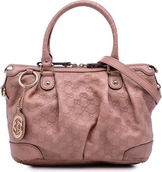 Gucci Borsa a tracolla Guccissima Sukey 2016-2025 - Rosa