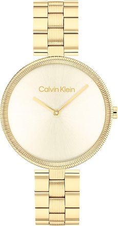 Calvin Klein Womens Minimal Link Bracelet Watch - Gold - OS