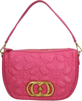 La Carrie Stich&Spun Tas - Dames - Schoudertassen - Roze - ONE Size - Leer - Tassen