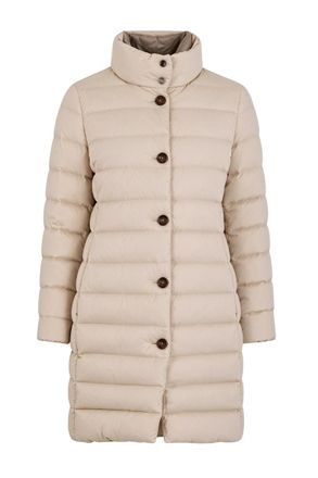 Moorer Aphelias3 Down Coat Almond