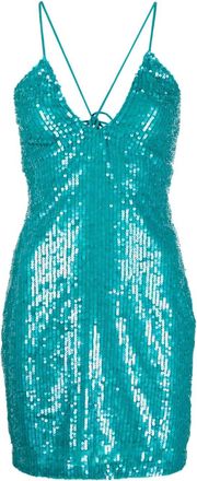 Parosh Sequined Mini Dress