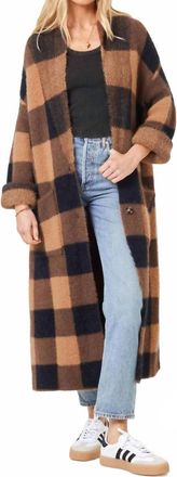 L*Space Harlow Knit Sweater Coat In Canyon
