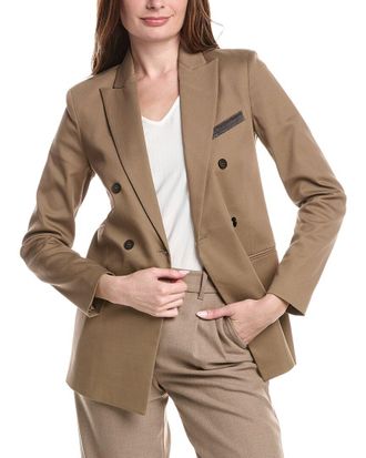 Fabiana Filippi Cavlry Twill Blazer