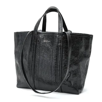 Balenciaga Black Leather Tote Bag (Pre-Owned)